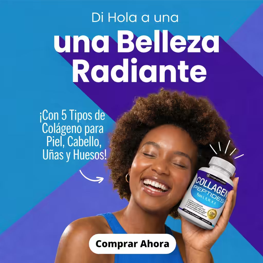 COLLAGEN PEPTIDES: TU ALIADO PARA UNA PIEL RADIANTE, CABELLO FUERTE Y ARTICULACIONES SANAS!